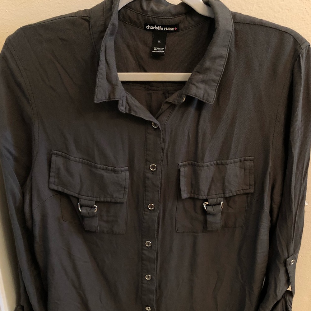Charlotte Russe Button Up